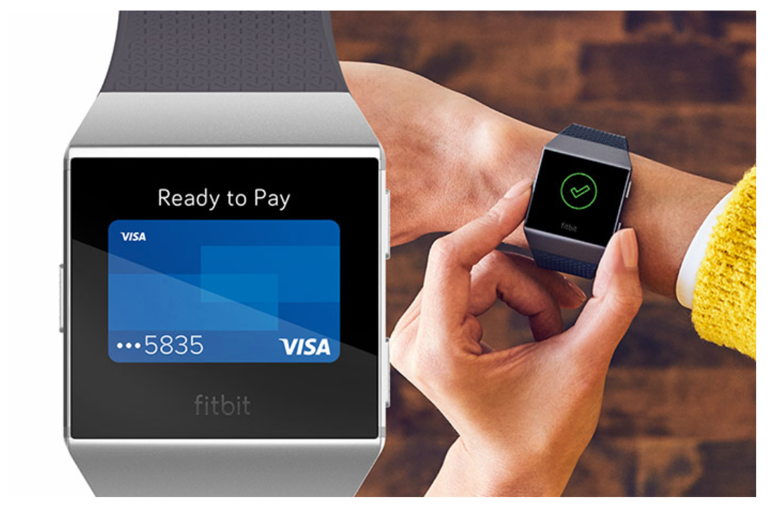 fitbit pay visa